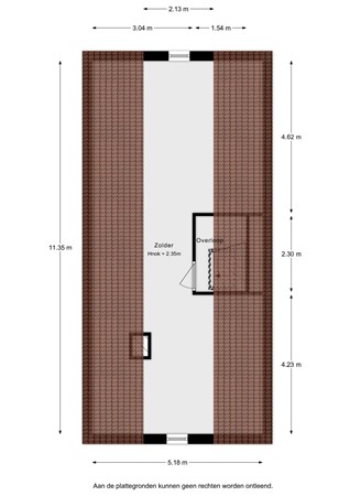 Floorplan - De Grienden 9, 3297 WB Puttershoek